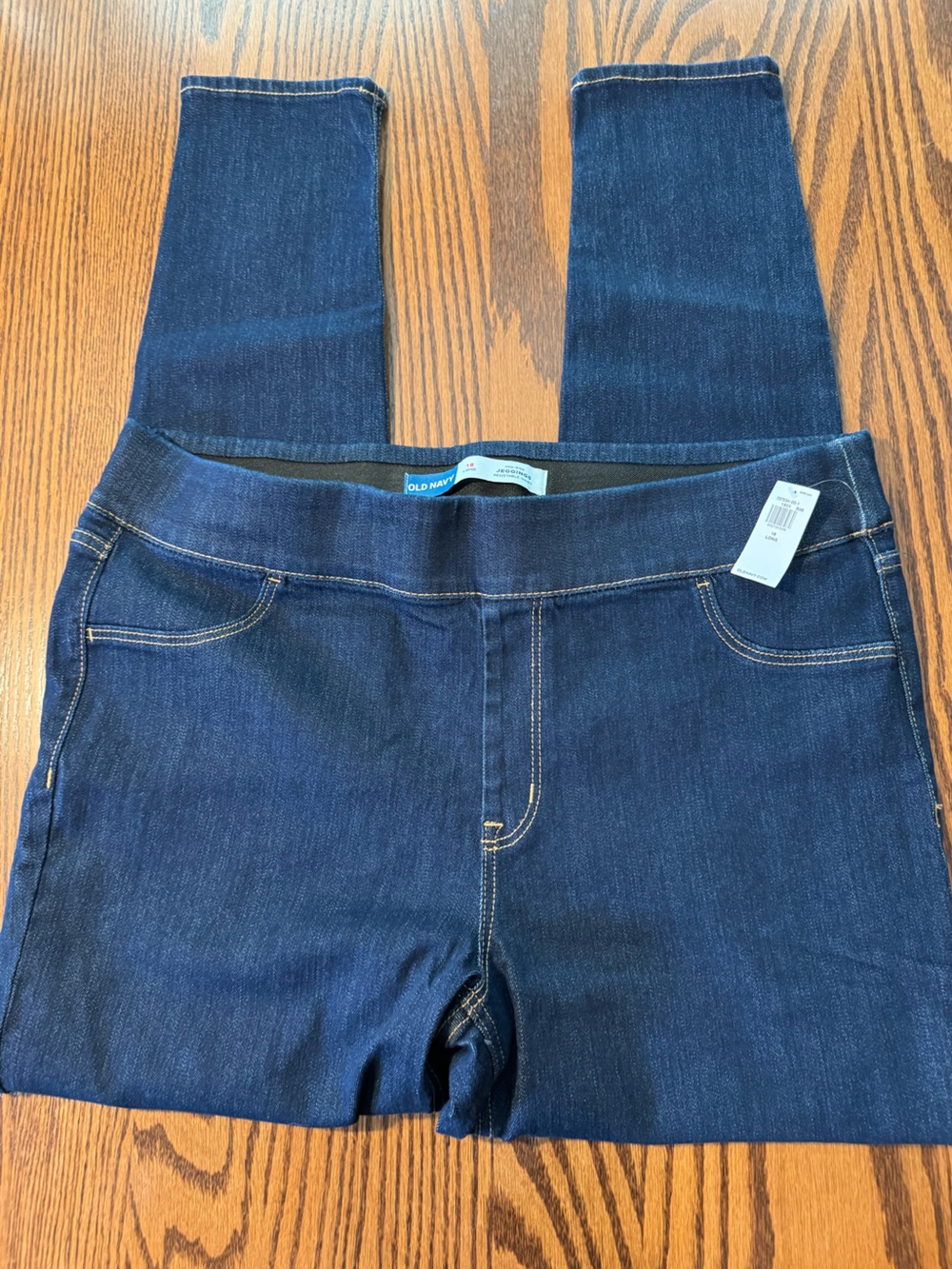 Old Navy Dark Blue Stretch Jeggings - Slim Fit